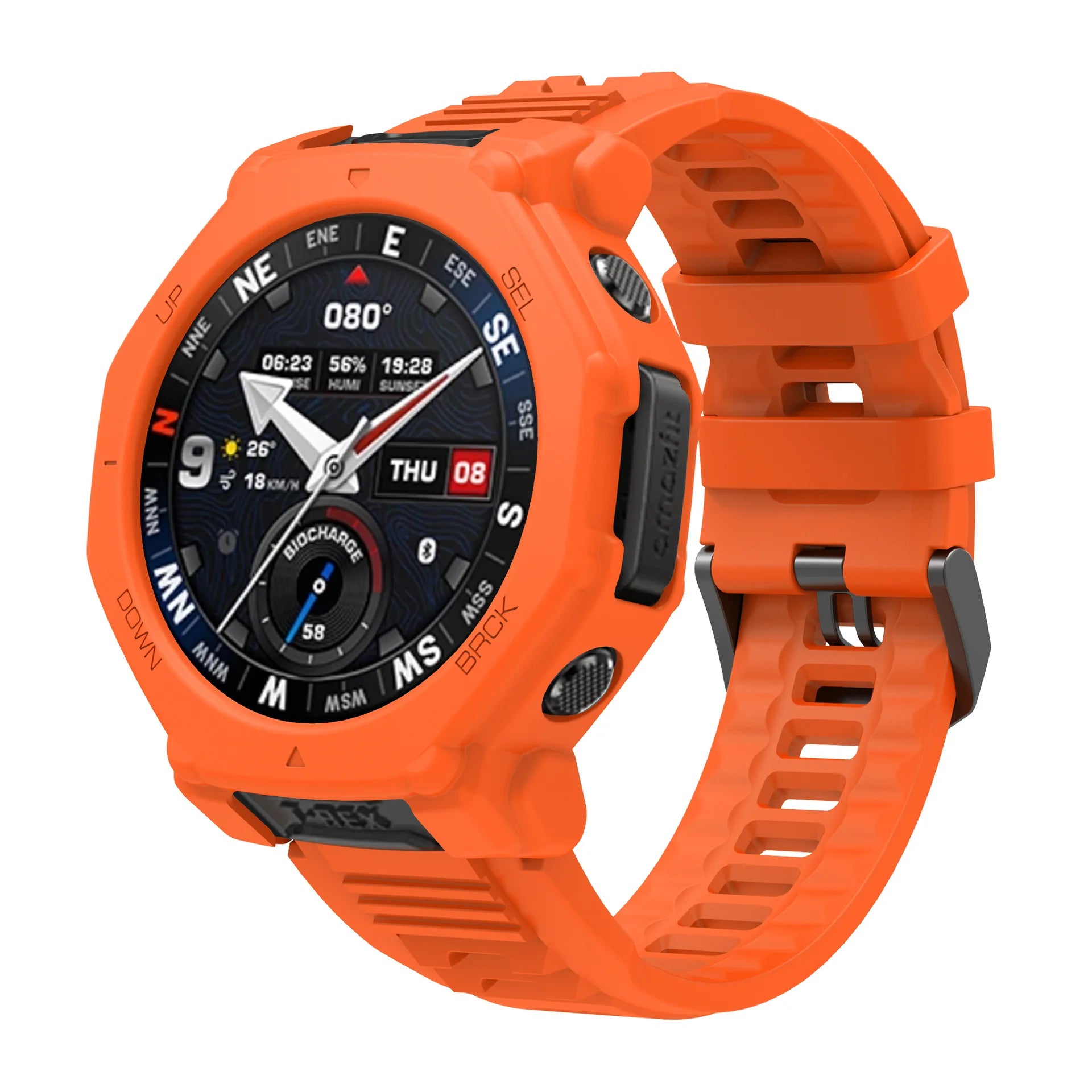 Silicone Case + Smart bracelet Wrist Band for Amazfit T-Rex3 Pro Strap Cover Protectors Case for Amazfit T-Rex 3Pro Bezel Frame Peaceful Pleasures Health and Wellness