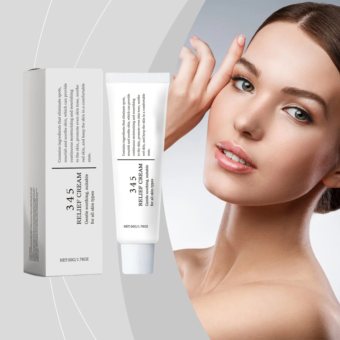 Hyaluronic Acid Soothing Face Cream Deep Hydration Improve Drying Reduce Dullness Repair Skin Barrier Radiance Face Care Lotion Peaceful Pleasures Health and Wellness