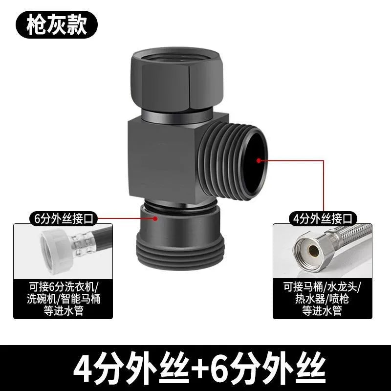 G1/2 Brass Triangle Valve – Water Stop Valve | Bathroom & Laundry