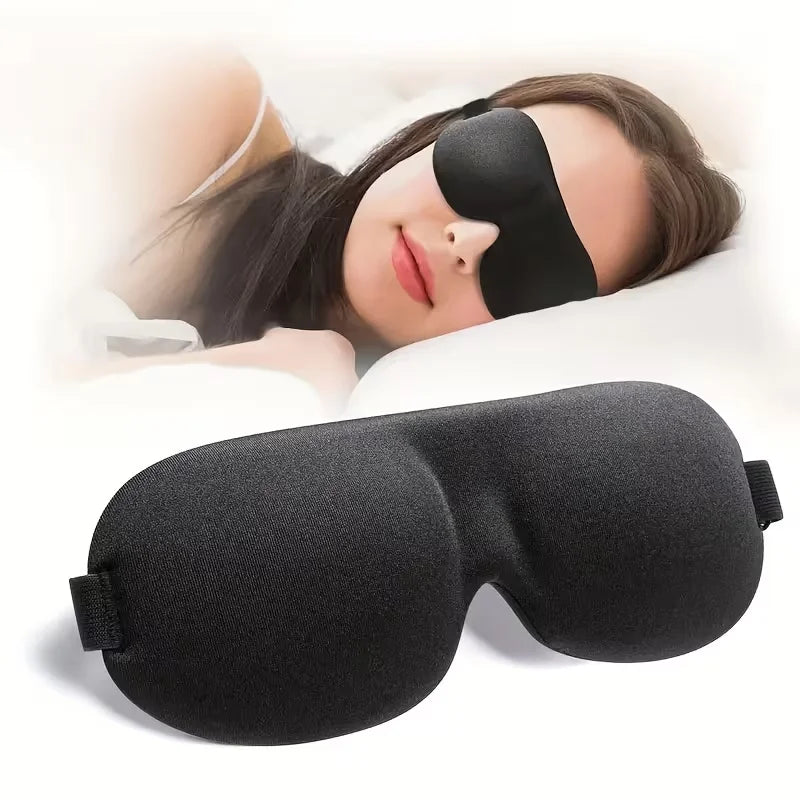 3D Sleep Mask – Light Blocking Eye Cover for All Sleepers