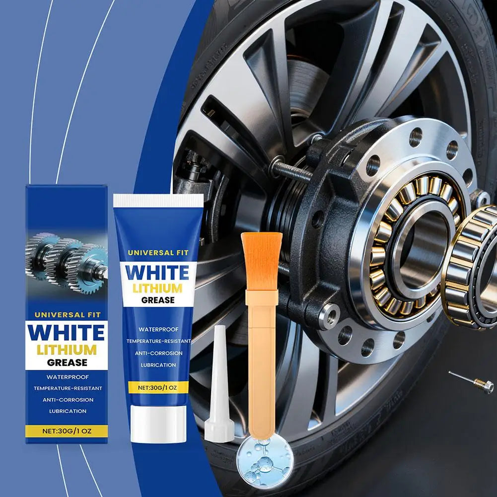 White Lithium Grease | High-Temp Auto & Gear Lubricant