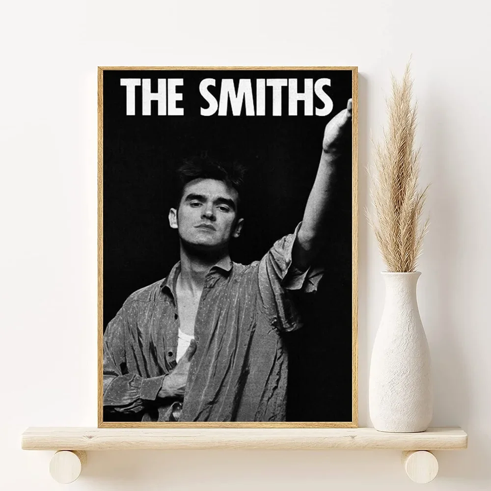 The Smiths Rock Band Minimalist Canvas Poster | Wall Art Print Canvas Wall Art Peaceful Pleasures Health and Wellness z3 20x30cm Unframed