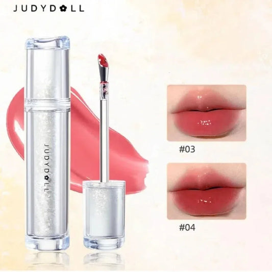 Judydoll Ice Iron Lip Glaze – Mirror Shine Watery Lip Gloss Lip Gloss Peaceful Pleasures Health and Wellness