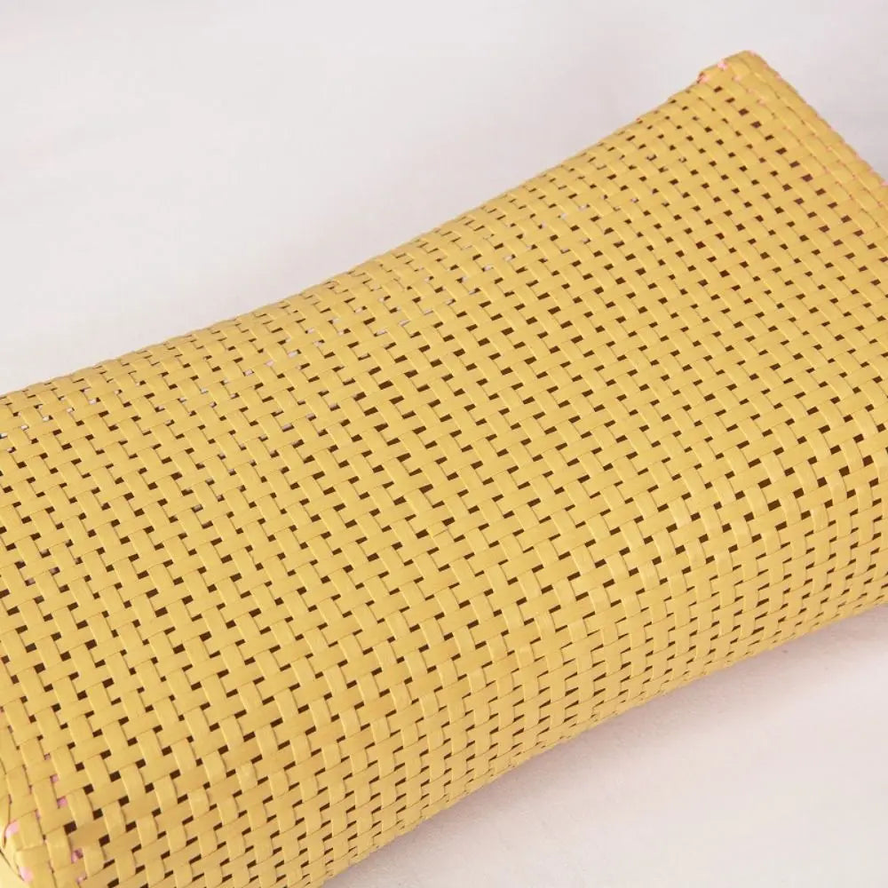 Handmade Imitation Rattan Summer Cooling Pillow | Neck & Lumbar