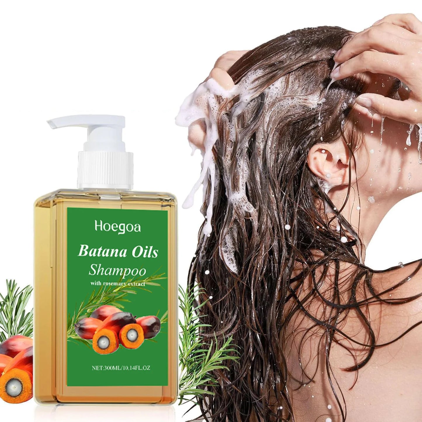Batana Oil & Rosemary Shampoo for Hair Growth & Hair Loss
