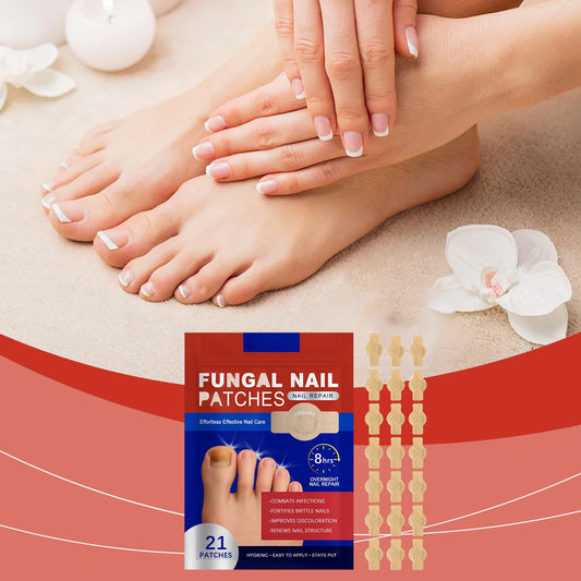 21pc Fungal Nail Repair Patches – Ingrown & Damaged Nail Care Nail Repair Patches Peaceful Pleasures Health and Wellness