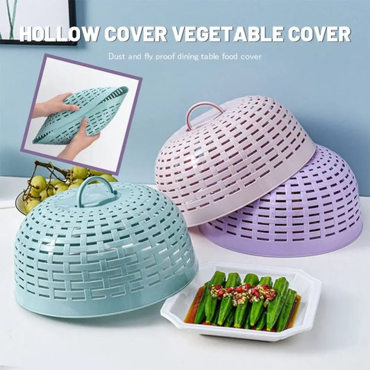 Anti Mosquito Fly Food Cover Durable Dustproof Kitchen Accessories Mesh Cage Plastic Round Vegetable Cover Home Kitchen Peaceful Pleasures Health and Wellness