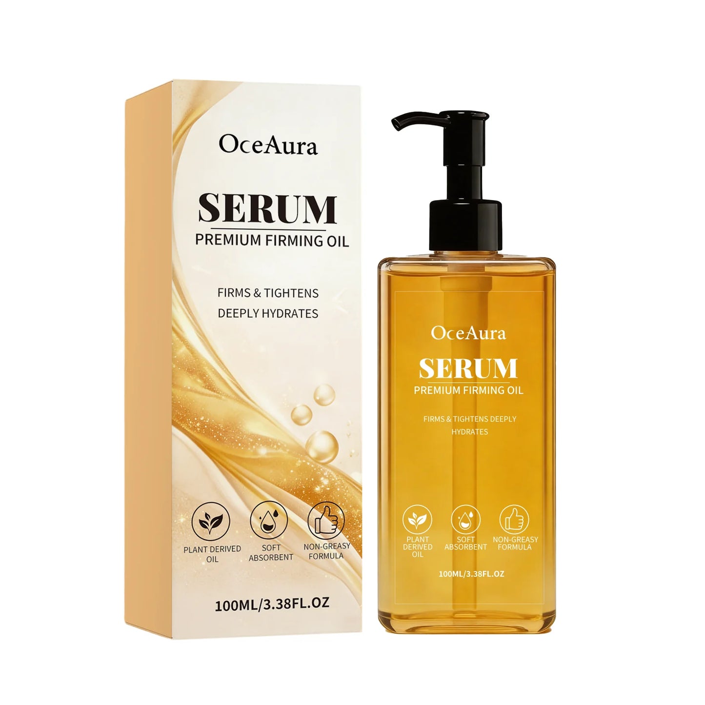 OceAura Body Firming Oil – Anti-Sagging Moisturizer 100ml