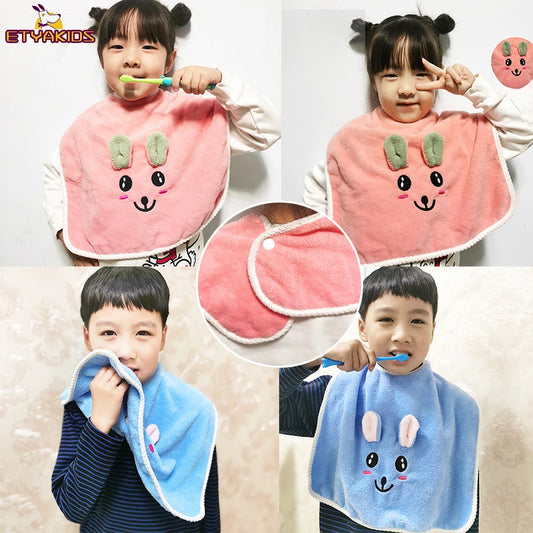 Soft Cotton Baby Bib & Face Towel for Kids Ages 1–8 Baby Bib Towel Peaceful Pleasures Health and Wellness