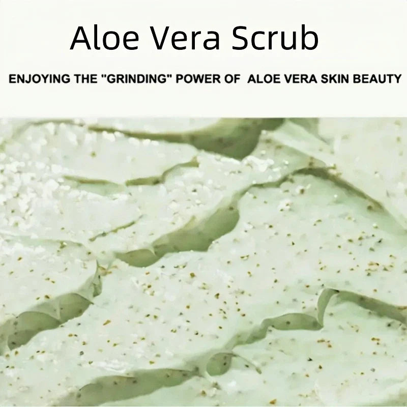 SADOER 500g Aloe Vera Exfoliating & Purifying Body Scrub