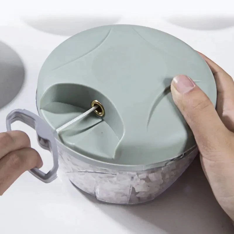 Manual Food Chopper 500/900ml – Garlic, Onion & Vegetable