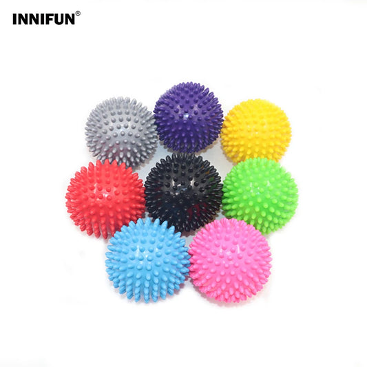 7cm Spiky Massage Ball – Deep Tissue Foot, Back & Leg Relief Spiky Massage Ball Peaceful Pleasures Health and Wellness Random 1pc