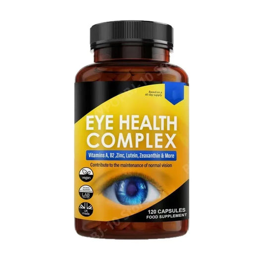 Eye Health Complex Lutein Zeaxanthin Vitamin A B2 Zinc – 120 Caps Eye Health Supplement Peaceful Pleasures Health and Wellness