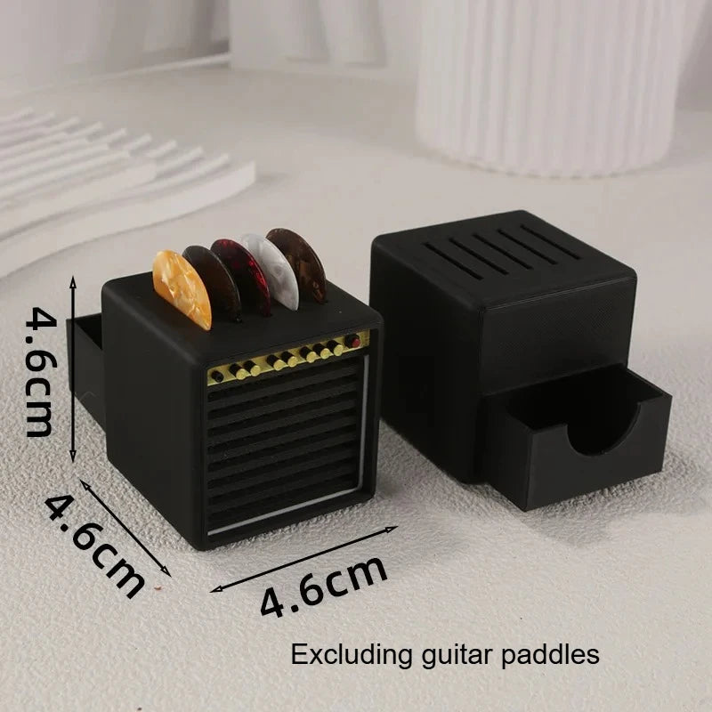 3D Printed Large-capacity Portable Guitar Pick Holder Waterproof