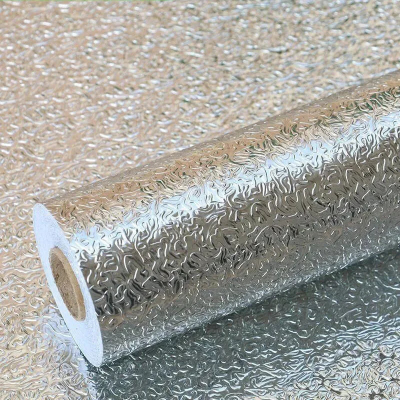 Oil-Proof Heat-Resistant Kitchen Backsplash Self-Adhesive Wallpaper