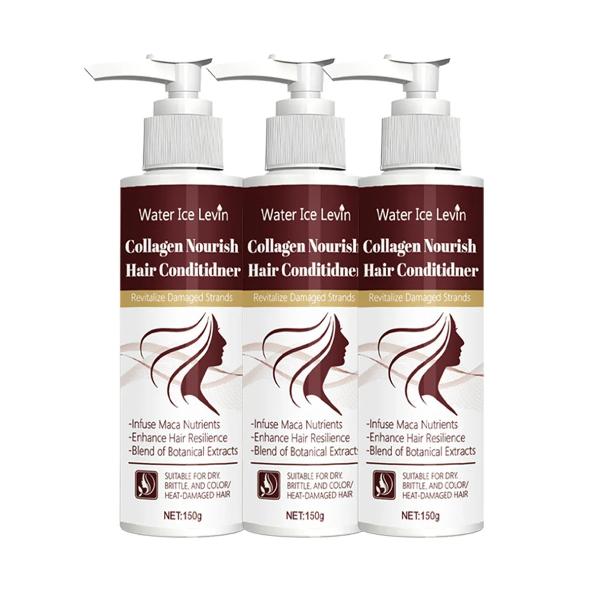 Collagen & Maca Root Hair Conditioner – Nourish & Shine 150g