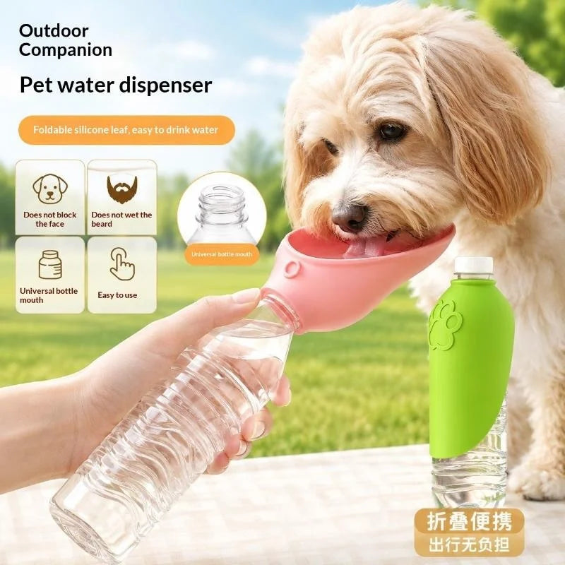Foldable Silicone Dog Water Bowl – BPA-Free Travel Pet Bowl