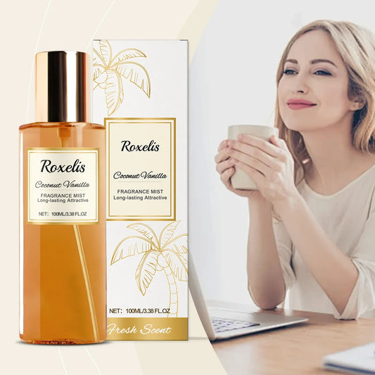 Coconut Vanilla Body Mist – Long-Lasting Natural Fragrance Body Mist Fragrance Oasis Select