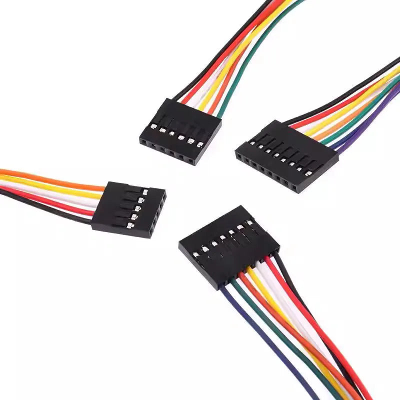 10PCS 20CM Single Head Dupont Line Dupont Connector Plug with Cable Jumper Wire 2.54MM PITCH 2/3/4/5/6/7/8/9/10 PIN 2P/3P/4P/5P Peaceful Pleasures Health and Wellness