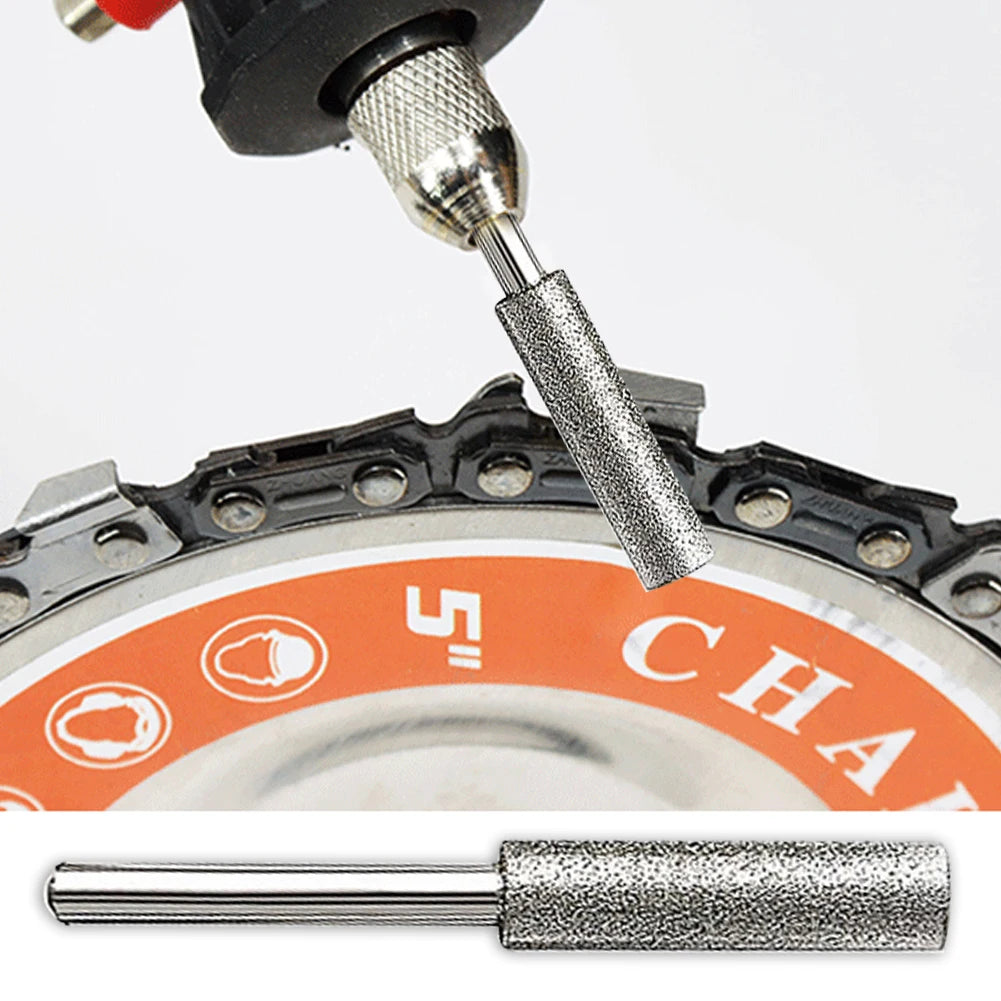 Diamond Chainsaw Sharpener Burr Set 4/4.8/5.5mm Peaceful Pleasures Health and Wellness