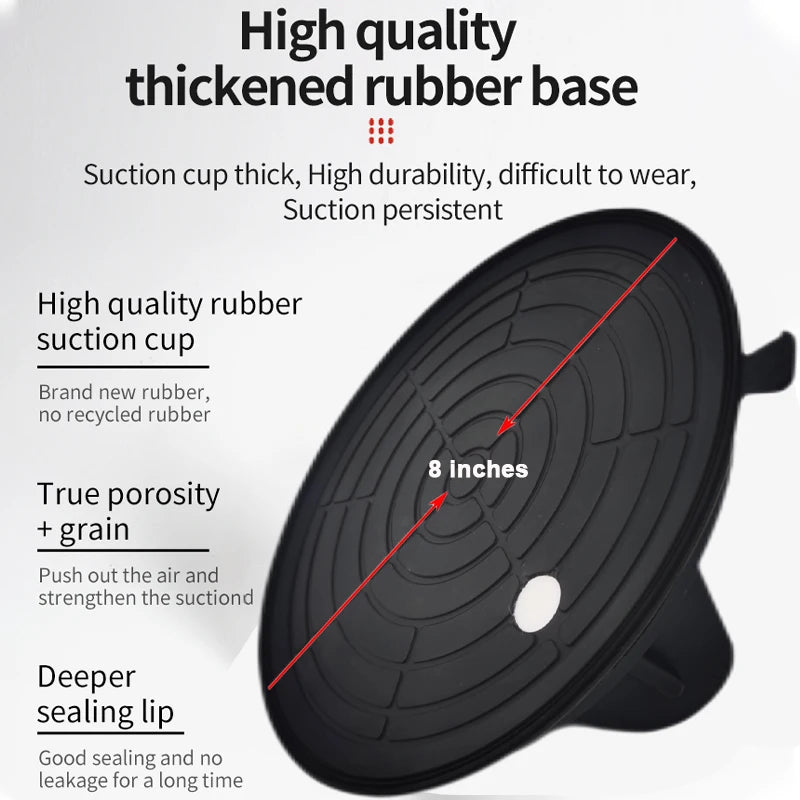 New Vacuum Suction Cup 200kg Loading Capacity Heavy Duty Vacuum Spreader for Tile Adsorption Glass Granite Lifting 8 Inch Cup Peaceful Pleasures Health and Wellness