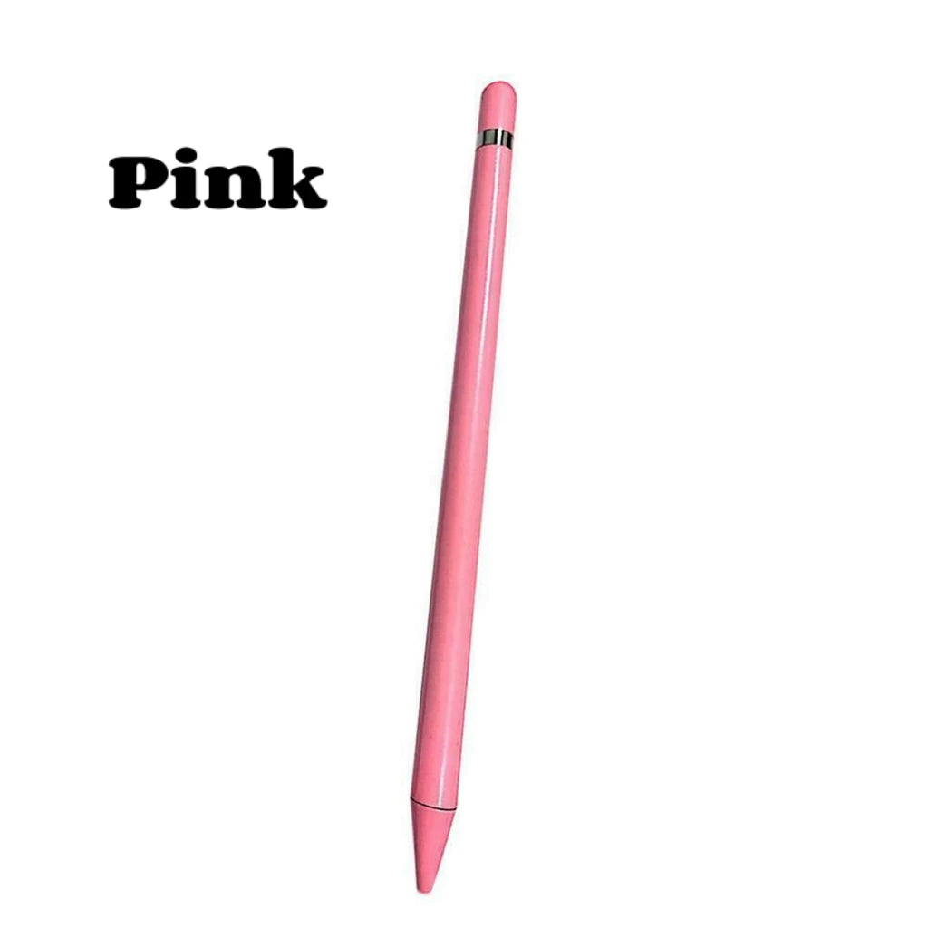 Universal Stylus Pencil With Soft Nib For iPhone iPad Tablets Android/iOS Capacitive Active Touch Screen S Pen Smart Stylus Pens Peaceful Pleasures Health and Wellness Pink