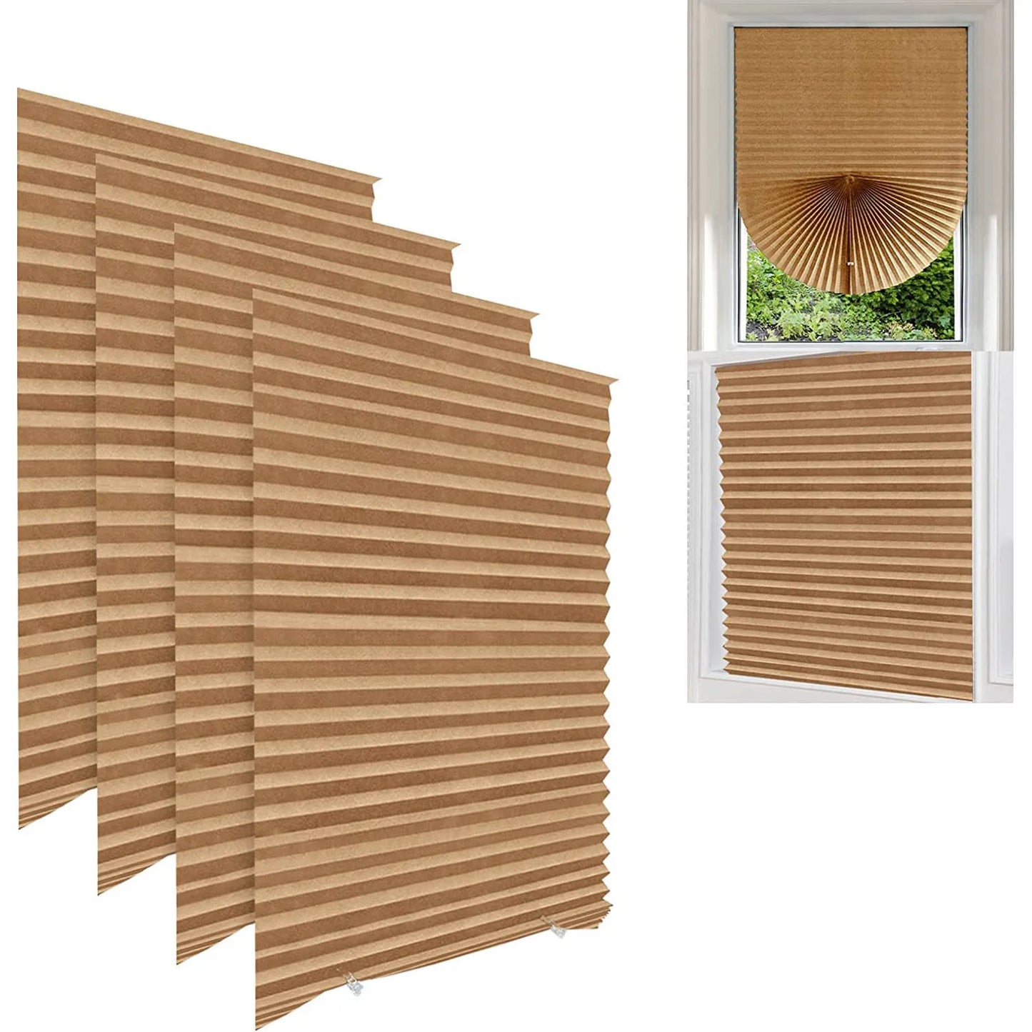 Zebra Window Blinds Room Darkening Shade Curtain Roll Up and Pull Curtain For Window French Door Shades For Kitchen Bathroom Peaceful Pleasures Health and Wellness