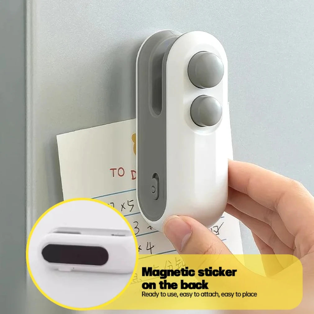 2-in-1 Mini Heat Bag Sealer & Cutter | USB-C Rechargeable