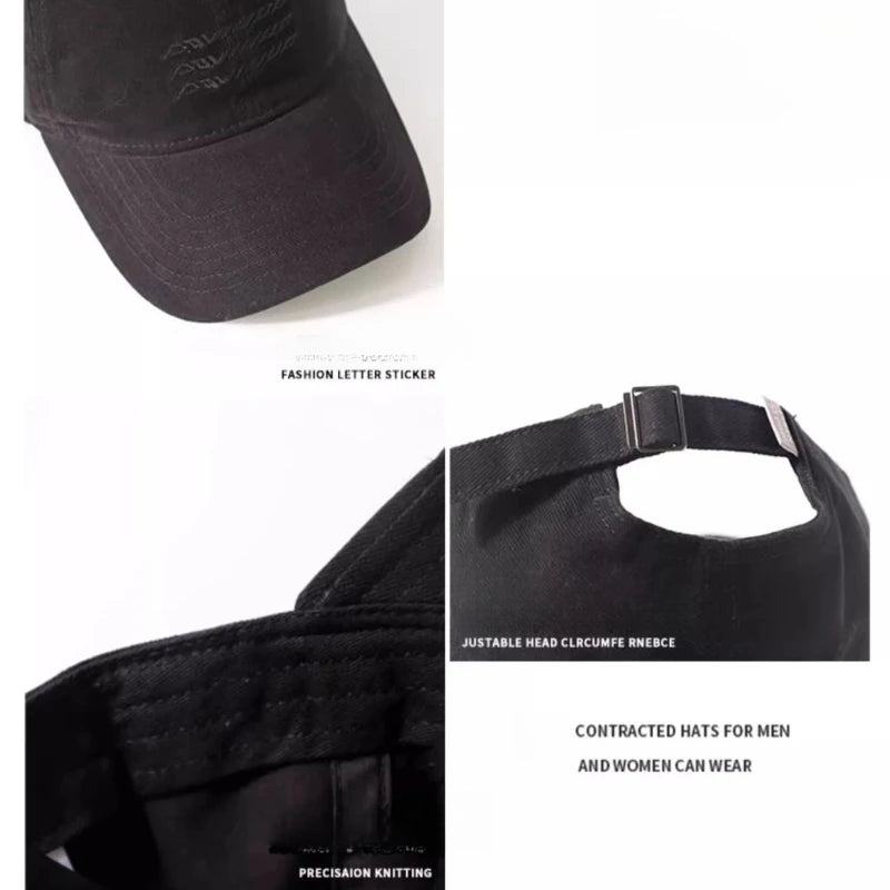 Vintage Washed Baseball Cap | Sun Protection Large Head Size