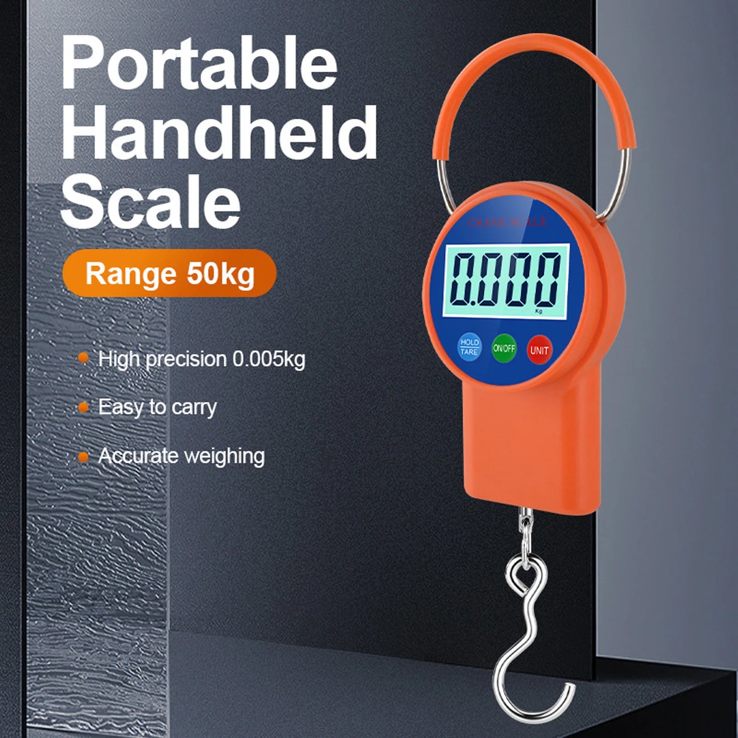 Digital Hanging Weight Scale High-accuracy Portable Handheld Scales