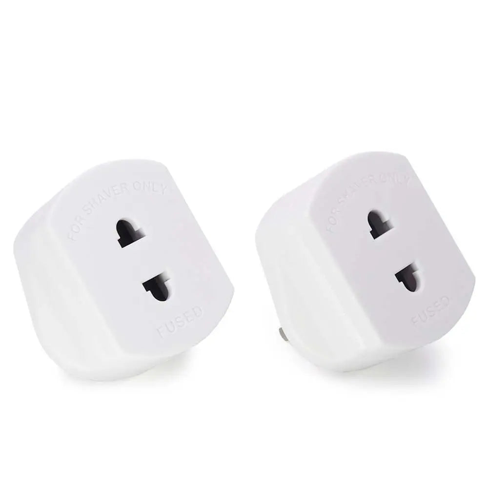 EU 2 Pin To 3 Pin UK Electrical Outlets Power Plug Adapter EU to UK Socket Adapter EU To UK Plug UK Plug Adapter Plug Converter Peaceful Pleasures Health and Wellness