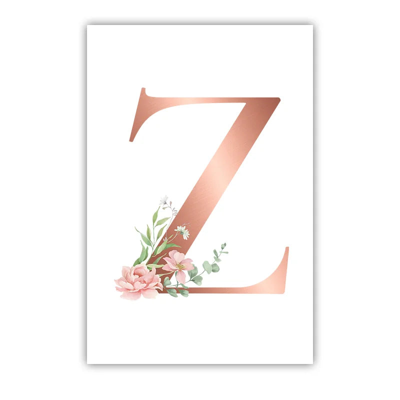 Custom Name Nursery Wall Art,pink Aesthetic wildflowers Canvas Painting, Nordic Poster Print for Baby, Toddler Kids Room Decor Peaceful Pleasures Health and Wellness