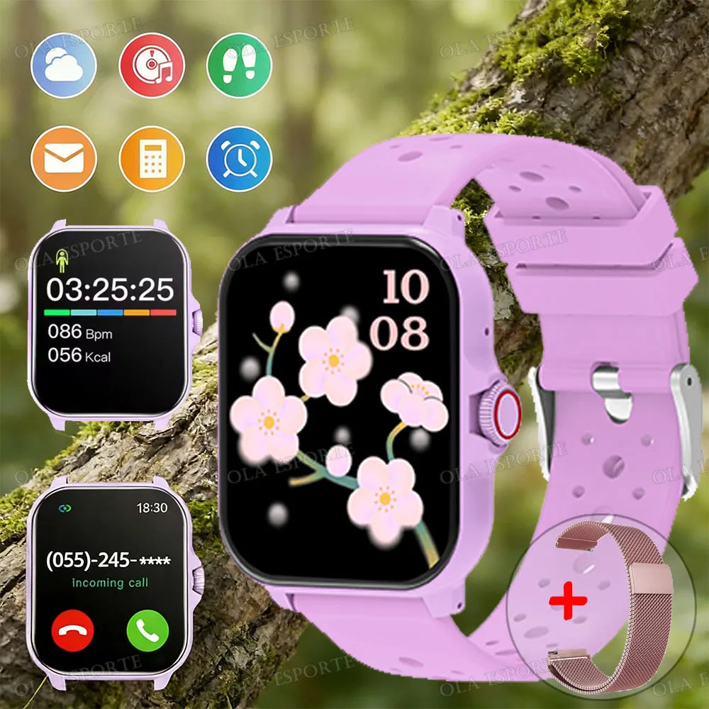 Smart watch, wireless calling /dial, Various APP Reminders,Suitable for men and women, sports watches,for iPhone/Andriod NewHW12 Peaceful Pleasures Health and Wellness Pu20PkMilan