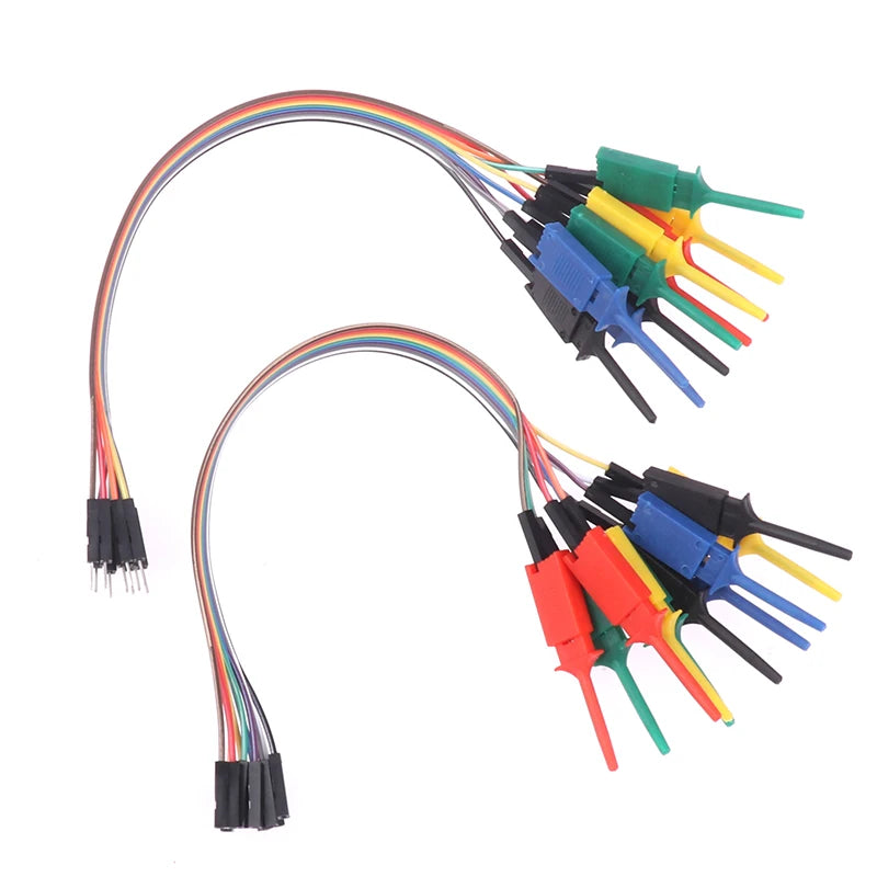 20cm Test Hook Clip Logic Analyzer Probe Clamp Kit | Chips & Pins