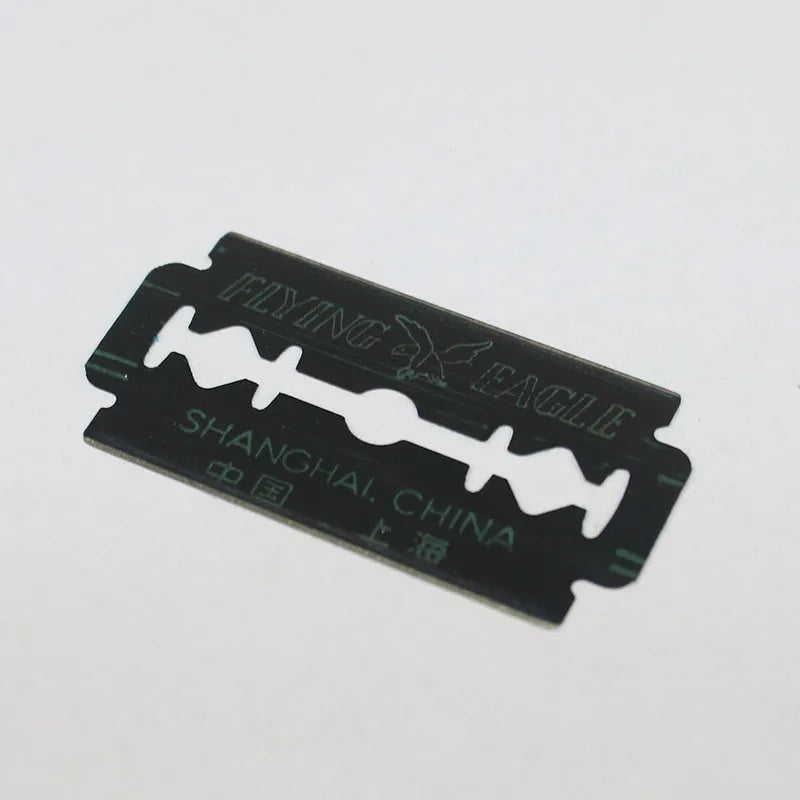 100-Pack Double Edge Safety Razor Blades – Stainless Steel
