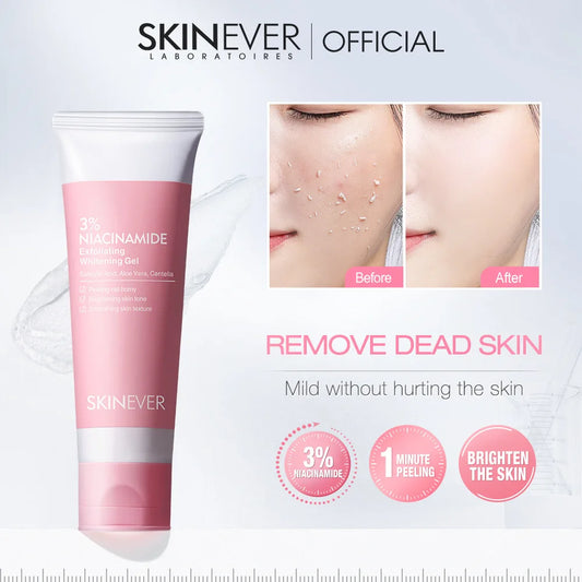 Niacinamide Facial Cleanser Exfoliator Deep Cleansing Moisturizing Nourishing Shrink Pores Oil-Control Brightening Skin Care Peaceful Pleasures Health and Wellness