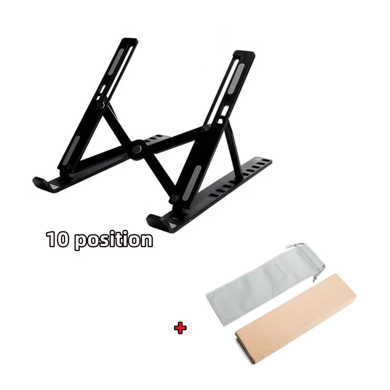 Adjustable Foldable Laptop Stand | Non-Slip Cooling Bracket 9–15"