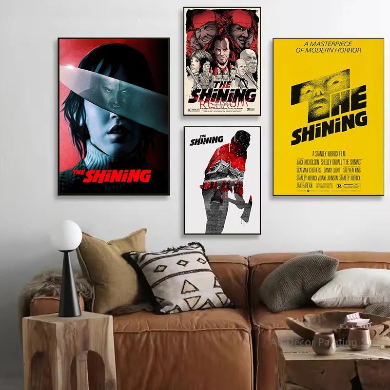 The Shining Horror Movie Canvas Wall Art Poster | Unframed Print