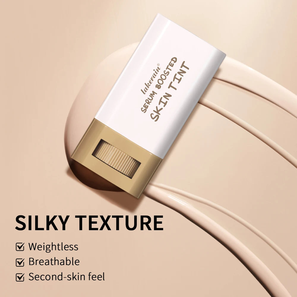Eraser Foundation Stick Moisturizing Smooth High Coverage Silky Texture Travel-friendly Serum Boosted Skin Tint Solid Foundation Peaceful Pleasures Health and Wellness