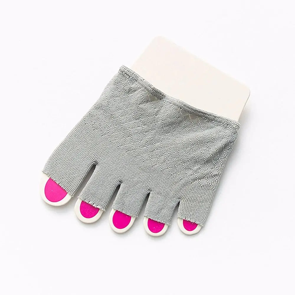 Women's Invisible Non-Slip Open Toe Mesh Cotton Liner Socks