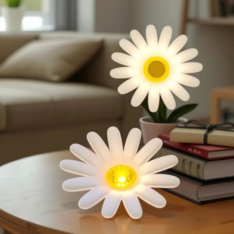 Solar Daisy LED Garden Stake Light | Outdoor Flower Decor Solar Garden Stake Light Peaceful Pleasures Health and Wellness