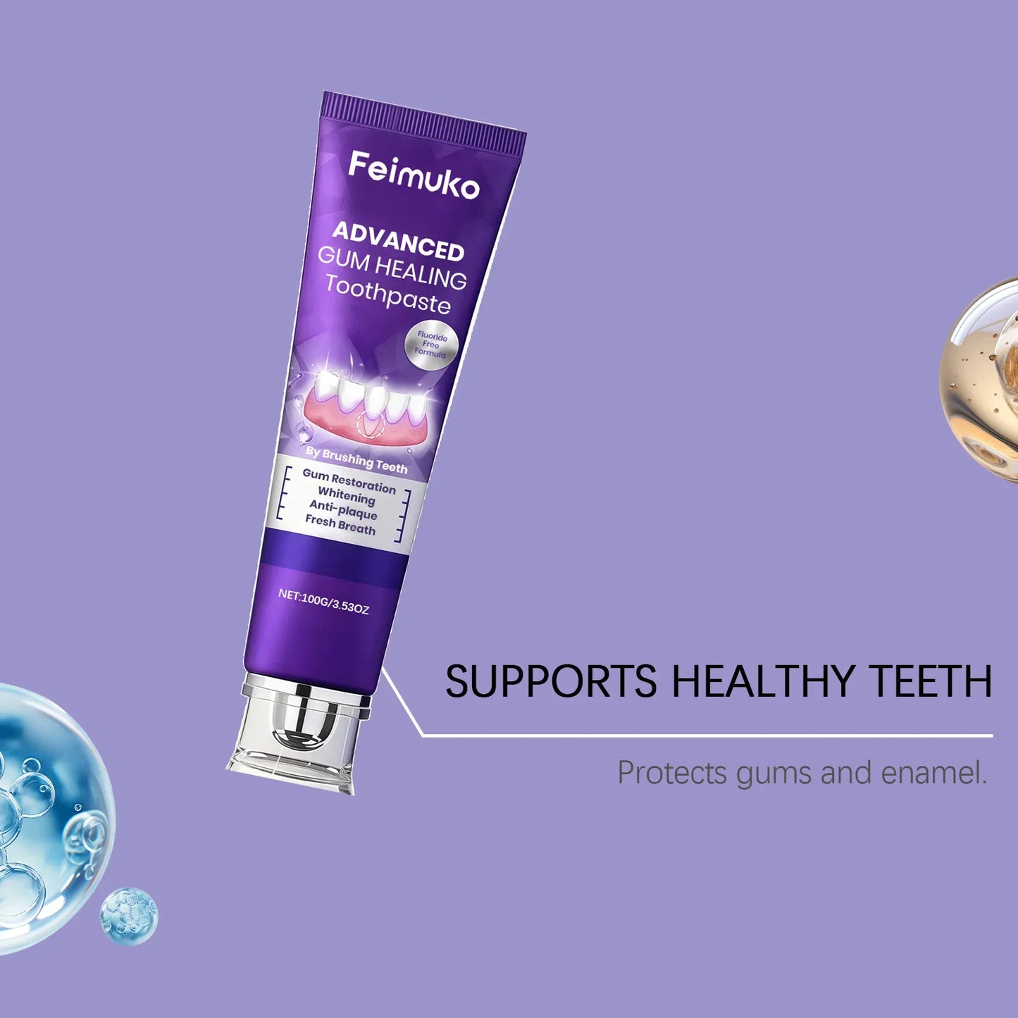 Gentle Teeth Care Toothpaste – Brightening & Fresh Breath