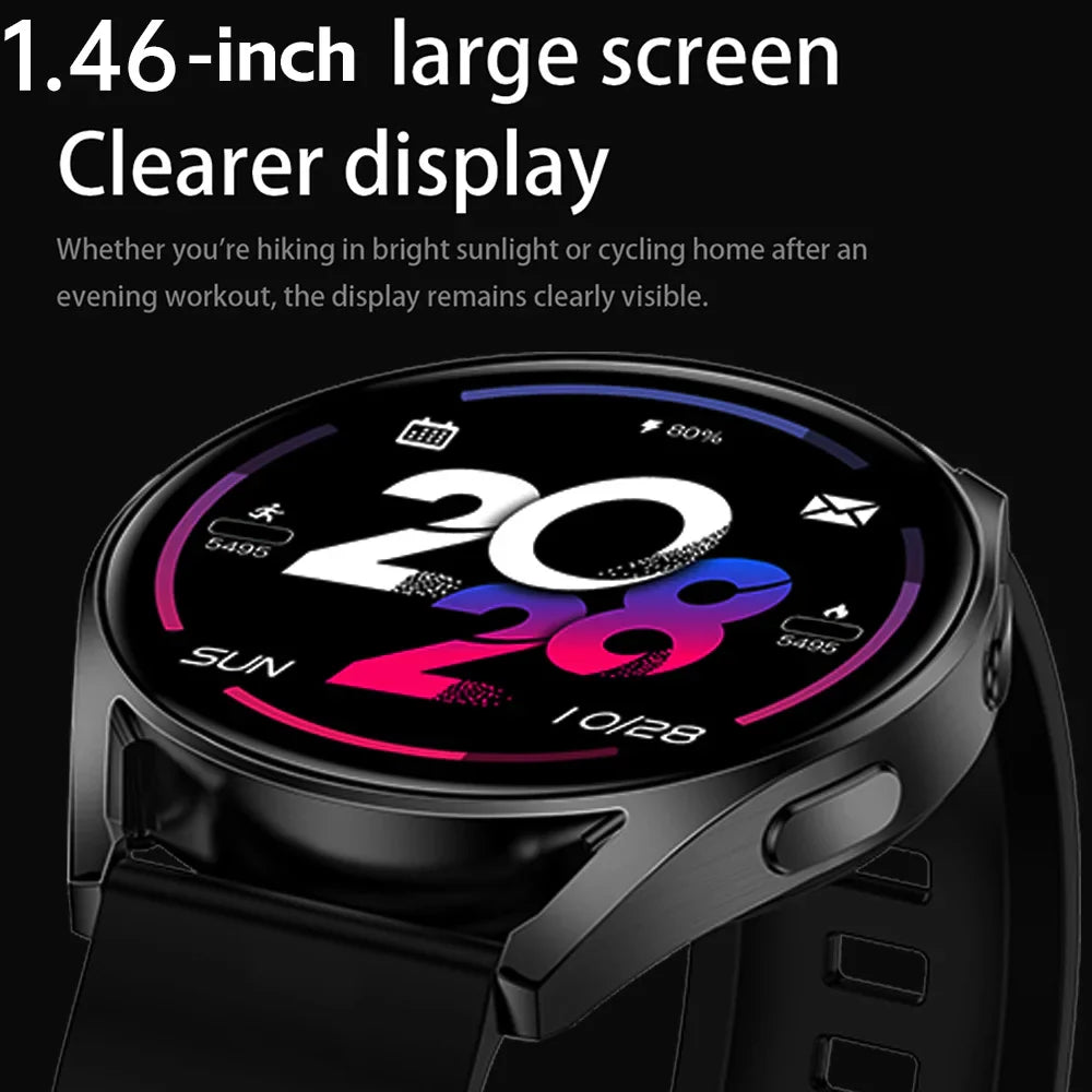 ERUN Smartwatch – Bluetooth Calling, Sports Tracker & Alexa