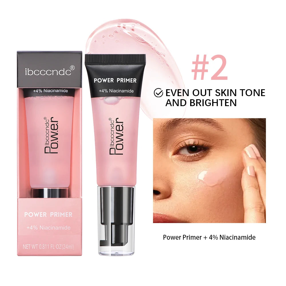 Power Grip Highly Moisturizing Makeup Base Isolation Primer Refreshing Easy To Absorb Invisible Pore Colorless Natural Makeup Peaceful Pleasures Health and Wellness 02