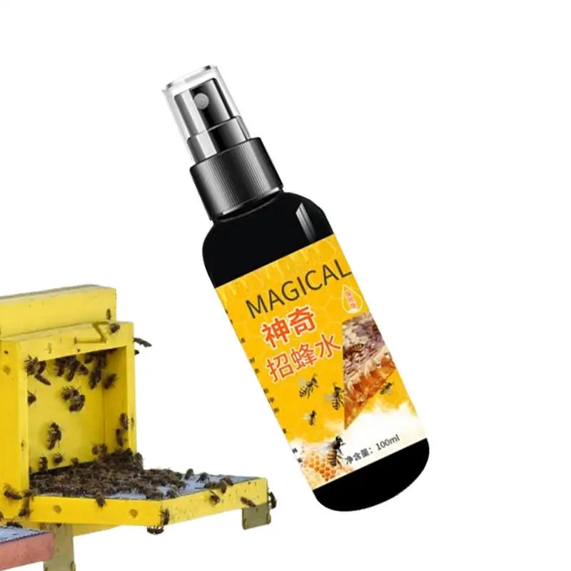 100ml Bee Attractant Spray Multipurpose Carpenter Attractant Lure Effective User-Friendly Bee Lure Portable Bee Bait For Bee Peaceful Pleasures Health and Wellness