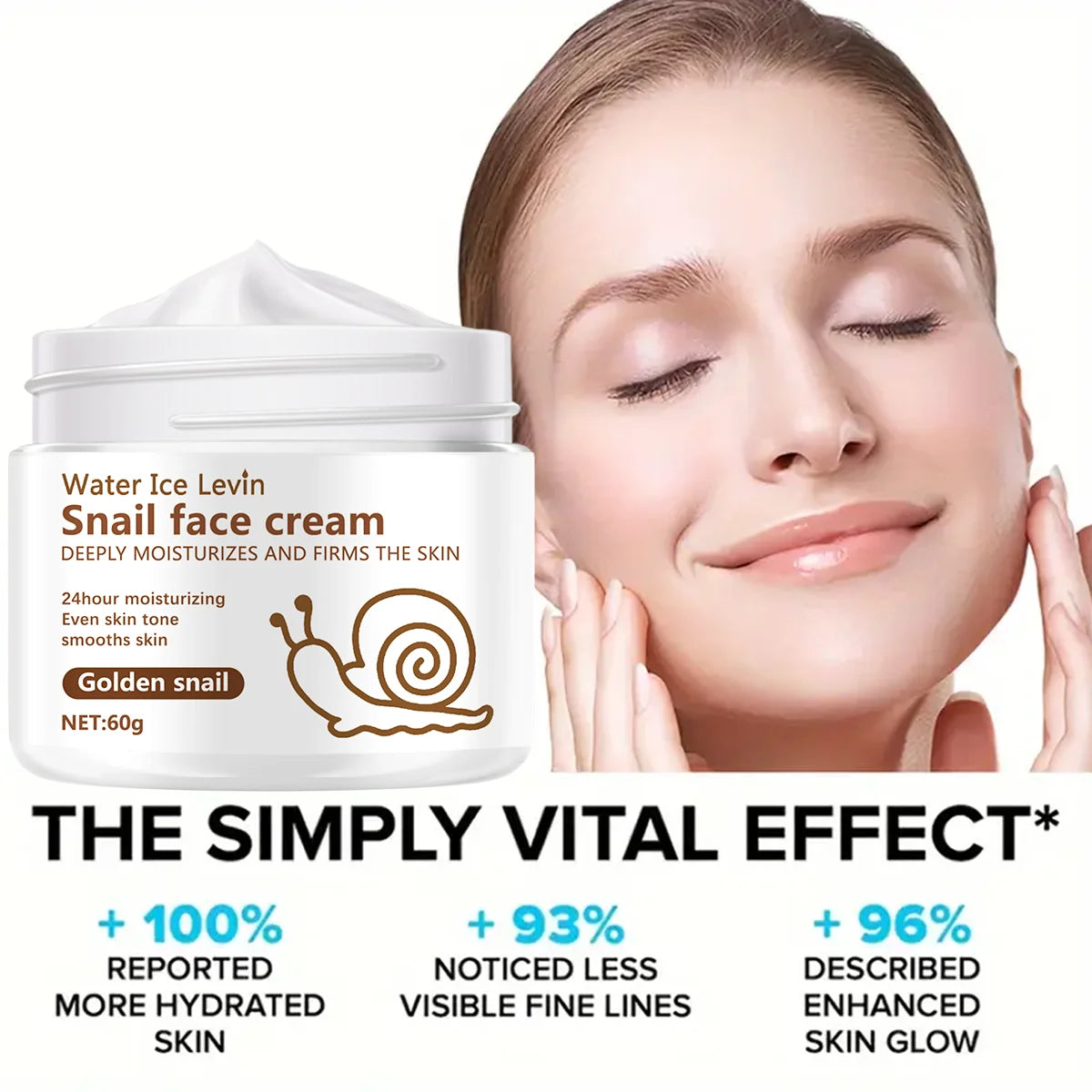 Snail Collagen Anti-Aging Face Cream – Hydrate, Lift & Brighten Anti-Aging Face Cream Peaceful Pleasures Health and Wellness