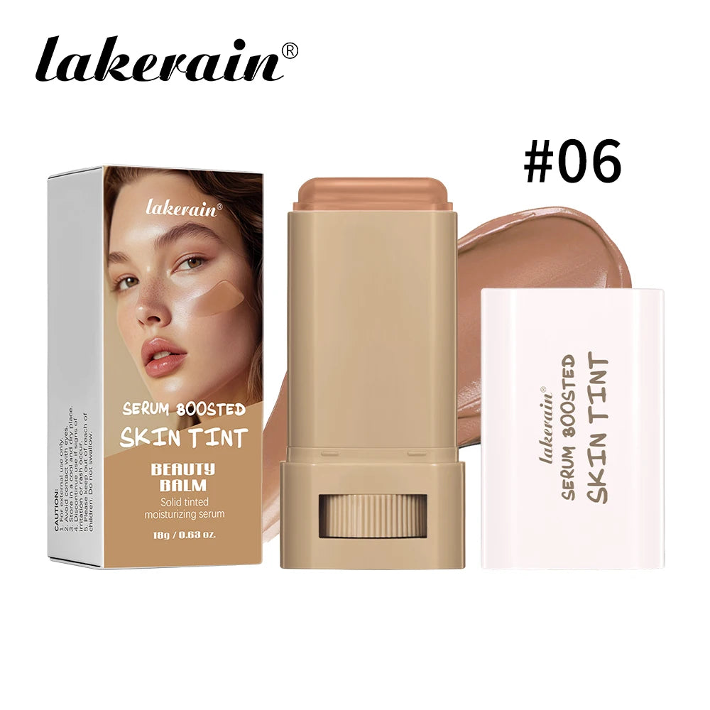 Eraser Foundation Stick Stick Serum Boosted Skin Tint Foundation Stick Smooth Plumper Hight Coverage Travel Flawless Foundation Peaceful Pleasures Health and Wellness 6