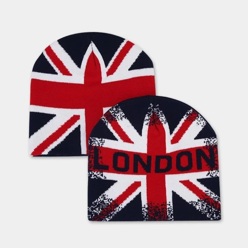 Unisex Knit Patterned Beanie | Winter Skullcap Streetwear Hat