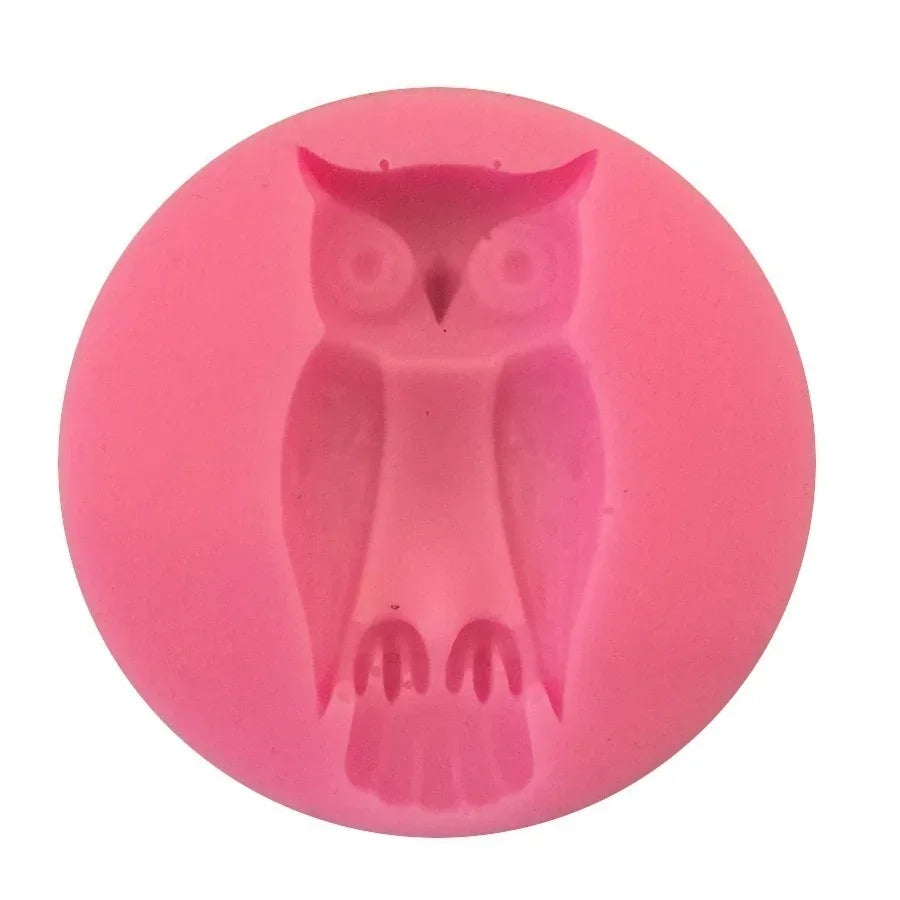 Halloween Silicone Bakeware Mold Pumpkin Owl Bat Spider Shape
