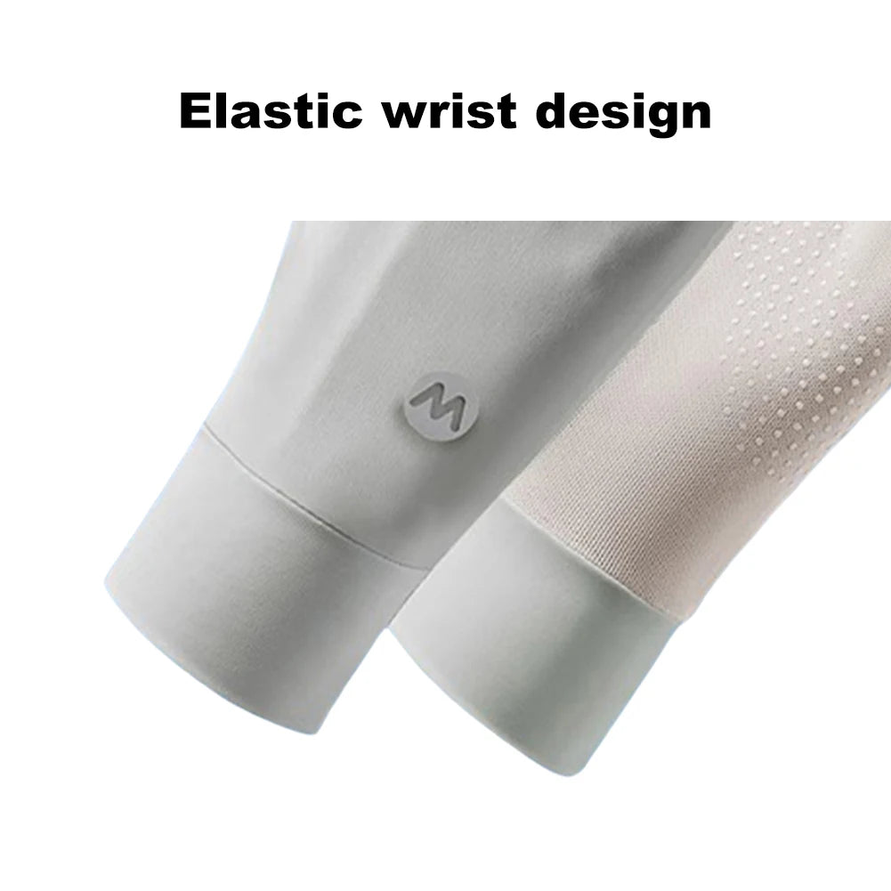 Women UV Sun Protection Gloves Full Finger Touchscreen Ultra Thin Sun Gloves Breathable Ice Silk Cycling Gloves for Summer Peaceful Pleasures Health and Wellness